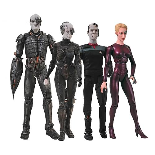 18 cm Star Trek: The Next Generation Diamond Select Actionfigur Borg 