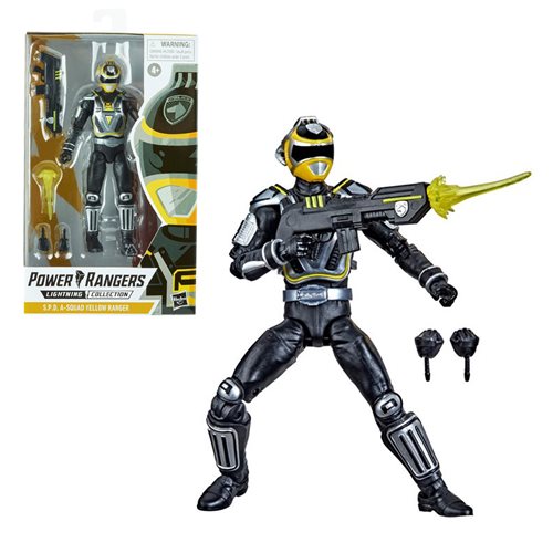 Power Rangers Lightning Collection S.P.D. A-Squad Yellow Ranger 6-Inch Action Figure, Not Mint