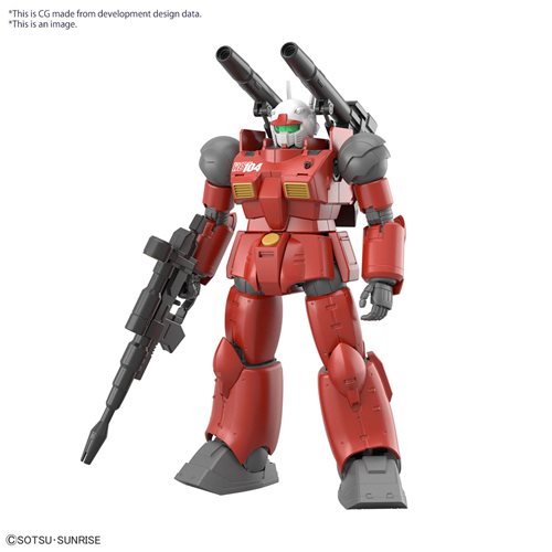Mobile Suit Gundam: Cucuruz Doan's Island Guncannon High Grade 1:144 Scale Model Kit