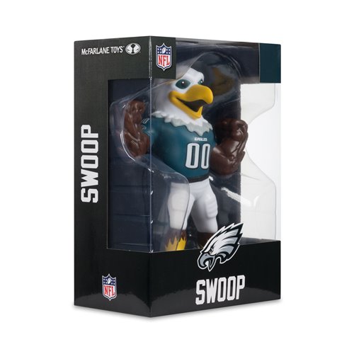 NFL SportsPicks Philadelphia Eagles Swoop Mascot 8-Inch Posed Figure