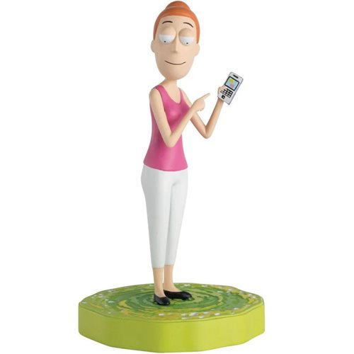 Rick and Morty Summer Smith Figure with Collector Magazine