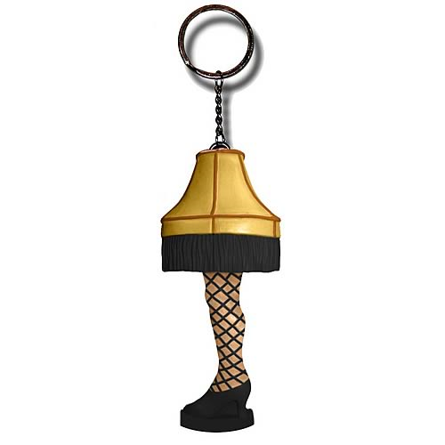 Christmas Story Hanging Talking Leg Lamp Key Chain