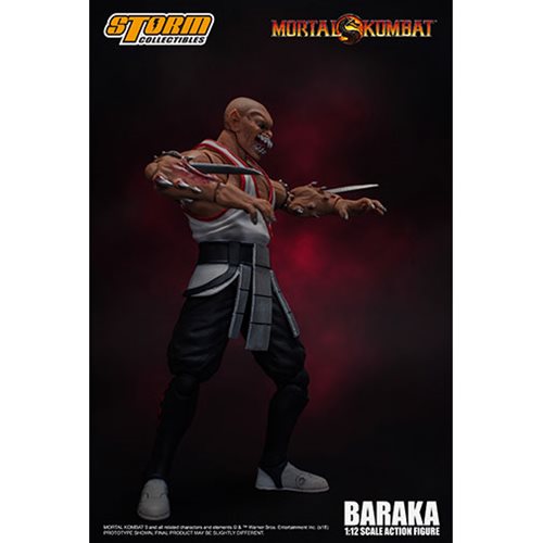 Storm Collectibles Baraka Mortal Kombat 1 12 Action Figure New In Stock - details about roblox celebrity series 2 bunny island visitor figure brand new w unused code