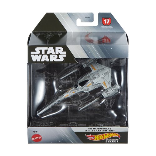 Star Wars Hot Wheels Starships Select 1:50 Scale 2025 Wave 2 Vehicle Case of 5