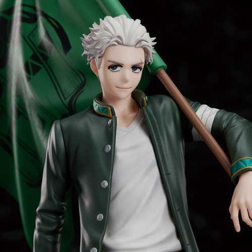 Wind Breaker Hajime Umemiya with Bofurin School Flag Limited Edition Statue