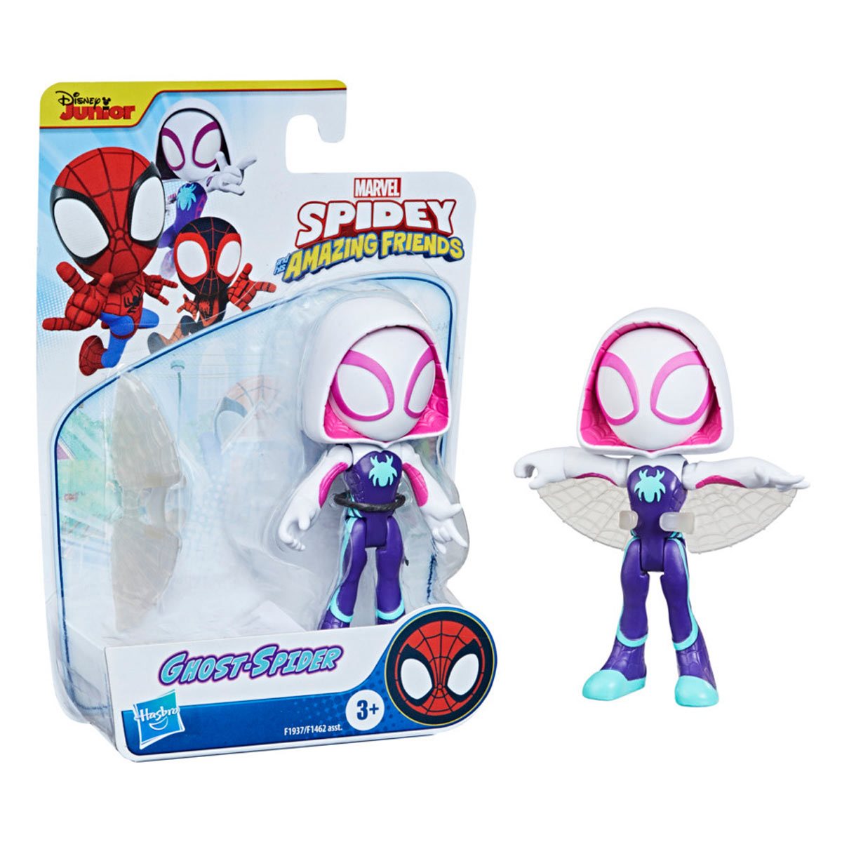 Spider-Man Spidey and His Amazing Friends Ghost-Spider Hero Figure