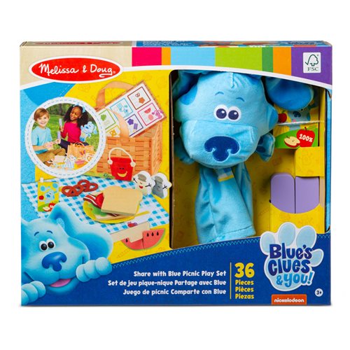 Blues Clues & You! Share with Blue Picnic Playset
