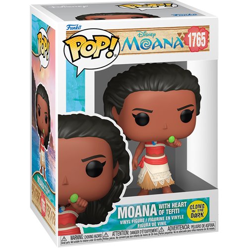 Moana with Heart of Te Fiti Glow-in-the-Dark Funko Pop! Vinyl Figure