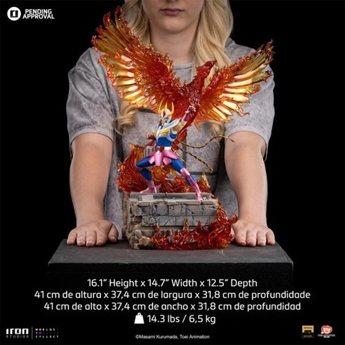 Saint Seiya Phoenix Ikki Deluxe 1:10 Art Scale Limited Edition Statue