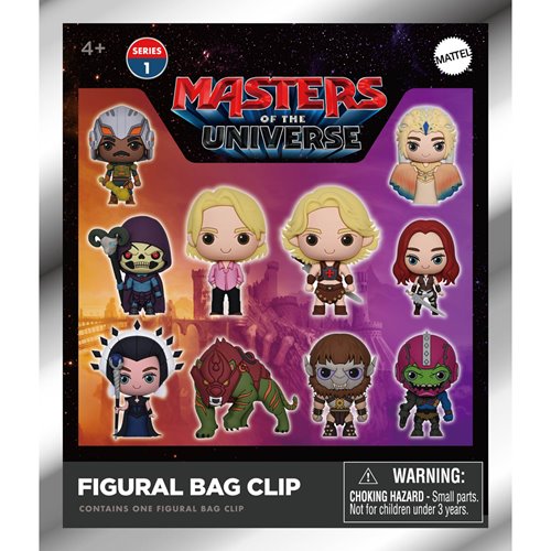 Masters of the Universe (2025 Movie) 3D Foam Bag Clip Random 6-Pack