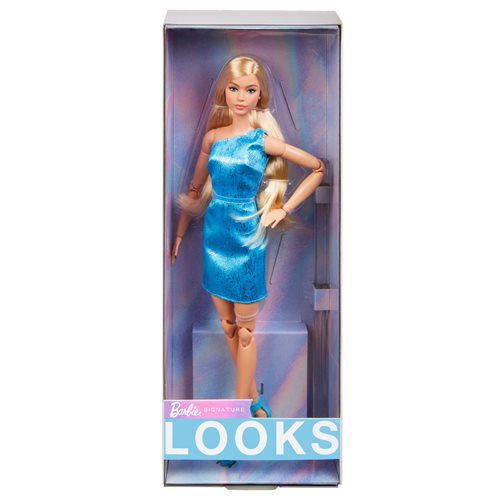 Barbie Looks Doll #23 with Blue Dress