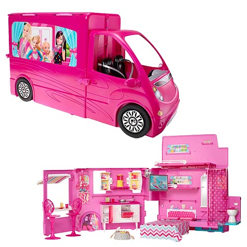 barbie dreamhouse camper van