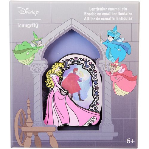 Loungefly Disney Sleeping Beauty Aurora Illustration Mini Backpack