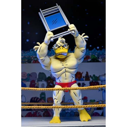 Teenage Mutant Ninja Turtles Adventures Archie Comics Stump Wrestling Ace Duck 7-Inch Scale Action F