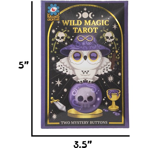 Wild Magic Tarot Mystery Envelope Button Case of 12