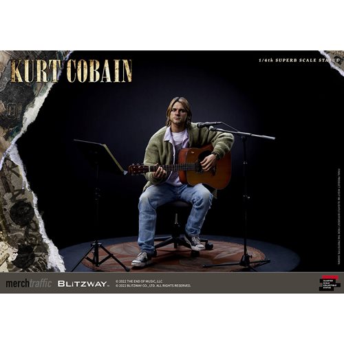 Kurt Cobain 1:4 Superb Scale Statue