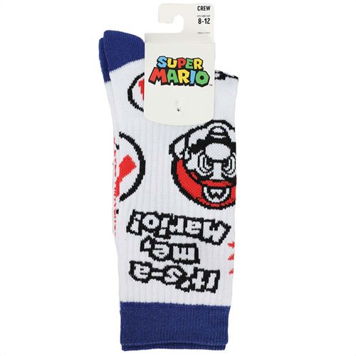 Nintendo Super Mario Icon Crew Socks