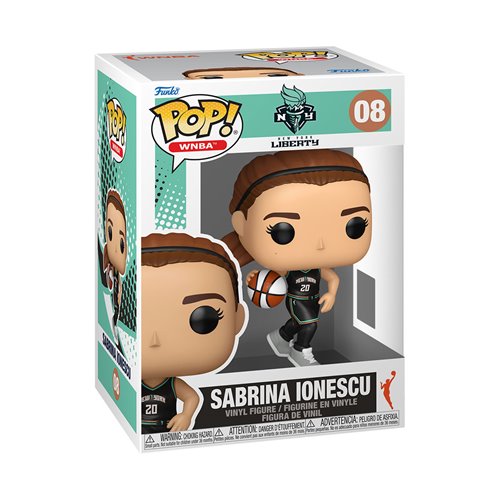 WNBA Liberty Sabrina Ionescu Funko Pop! Vinyl Figure