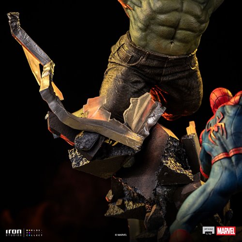 Spider-Man: Brand New Day Spider-Man vs Hulk 1:10 Art Scale Limited Edition Statue