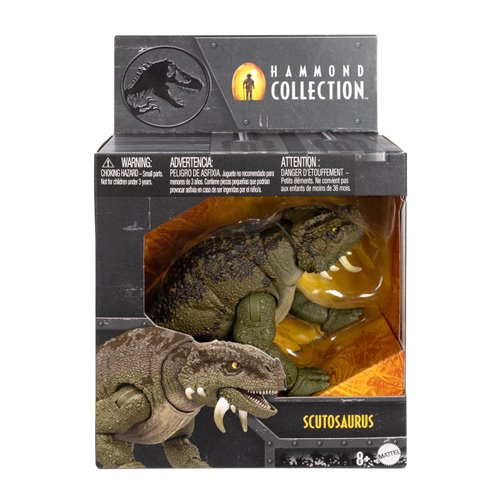 Jurassic World Hammond Collection Scutosaurus Action Figure