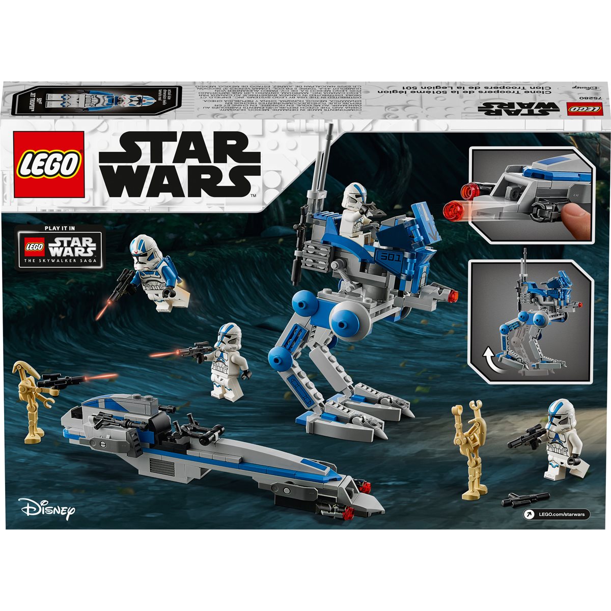 75280 Battle Pack Legion LEGO 75280 Disney  Star Wars Clone Troopers der 501 