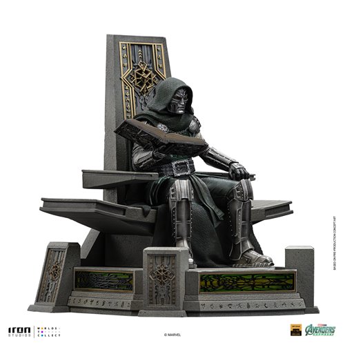 Avengers: Doomsday Doctor Doom on Throne 1:10 Art Scale Limited Edition Statue