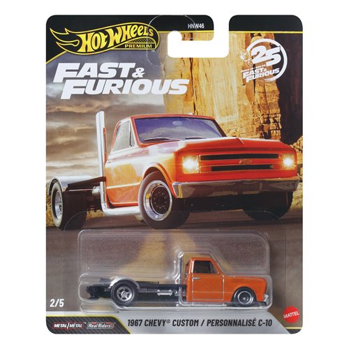 Hot Wheels Fast and Furious 2026 Mix 2 Vehicle Case of 10