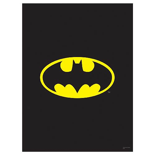 Batman Logo Fabric Poster Wall Hanging - Entertainment Earth