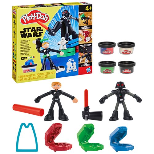Star Wars Play-Doh  Squish & Slice Lightsabers Playset
