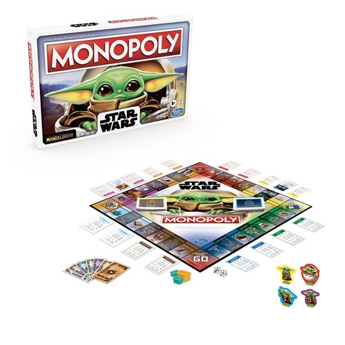 Star Wars The Mandalorian The Child Edition Monopoly Game