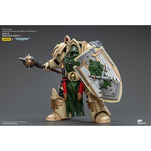 Joy Toy Warhammer 40,000 Dark Angels Deathwing Knight with Mace of Absolution Ver. 2 1:18 Scale Acti