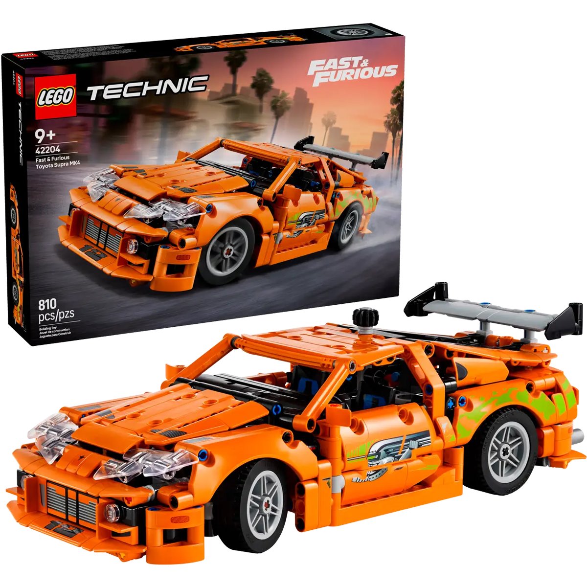 LEGO Technic 42204 Fast and Furious Toyota Supra MK4