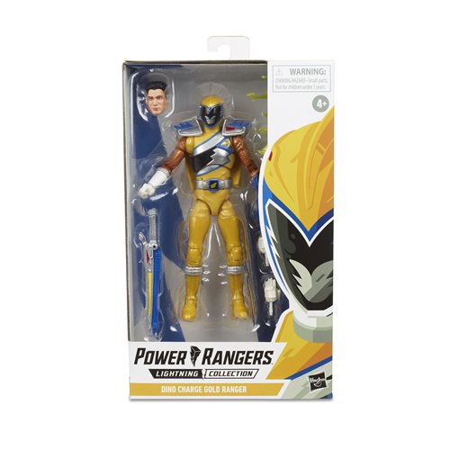 Power Rangers Lightning Collection Dino Charge Gold Ranger 6-Inch Action Figure