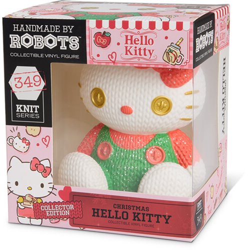 Hello Kitty and Friends Hello Kitty #349 Christmas Handmade By Robots Vinyl Figure