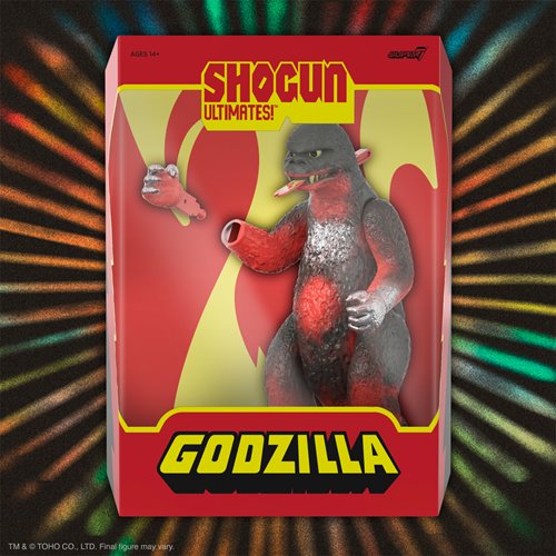 Godzilla Ultimates Shogun Godzilla (Vintage Red) 8-Inch Action Figure - SDCC Exclusive