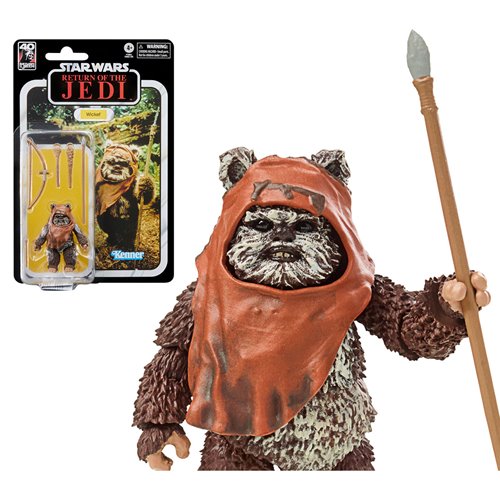 Star Wars The Black Series Return of the Jedi 40th Anniversary 6-Inch Wicket the Ewok Action Figure