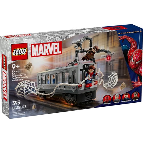 LEGO 76321 Spider-Man vs. Doc Ock Subway Train Scene