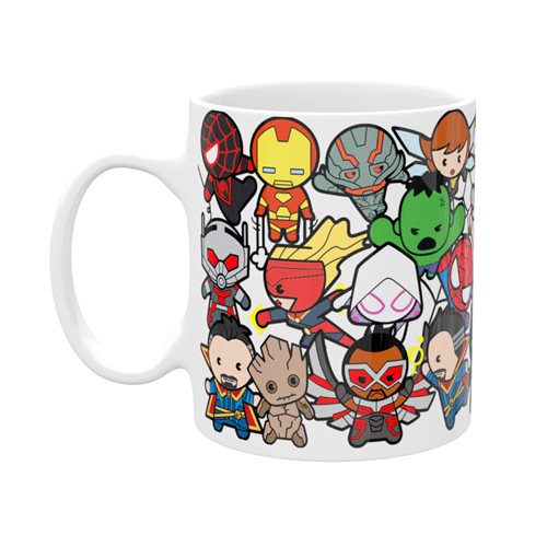 Avengers Group Kawaii 11 oz. Mug