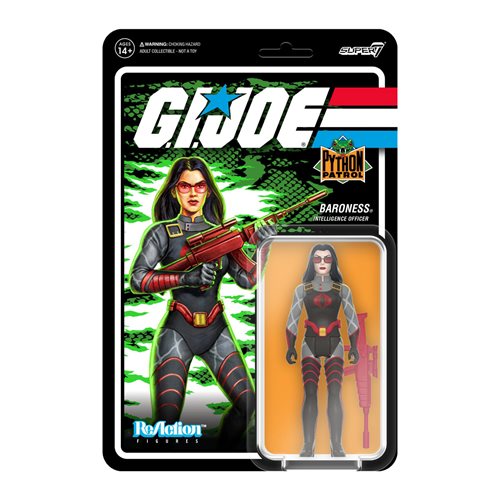 G.I. Joe Python Patrol Baroness 3 3/4-Inch ReAction Figure