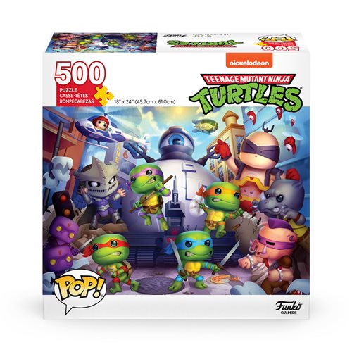 Teenage Mutant Ninja Turtles 500-Piece Pop! Puzzle