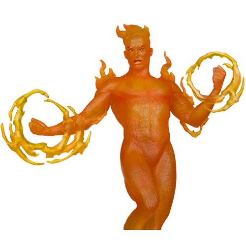 Marvel Collection Wave 7 Human Torch Marvel 2-In-One: Thing & Human Torch #10 1:6 Scale Posed Figure