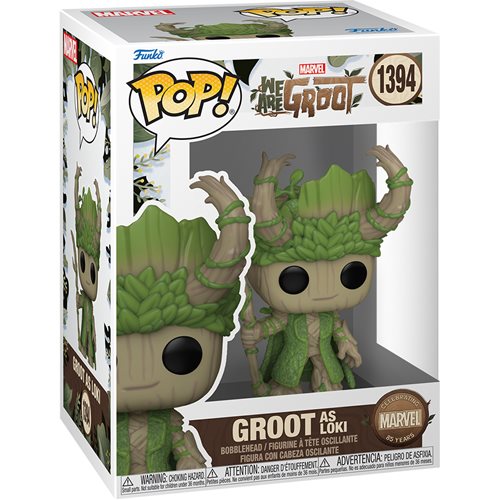 We Are Groot Loki Funko Pop! Vinyl Figure