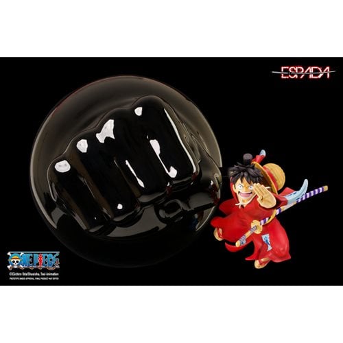 One Piece Monkey D. Luffy Limited Edition 1:8 Scale Wall Statue