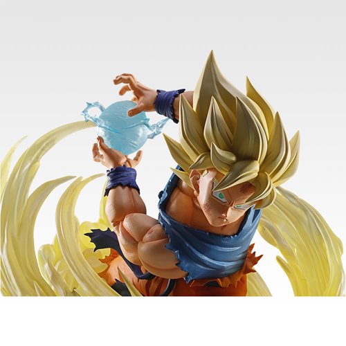 Dragon Ball Z Super Saiyan Son Goku Spectacle Battle Ichibansho Statue