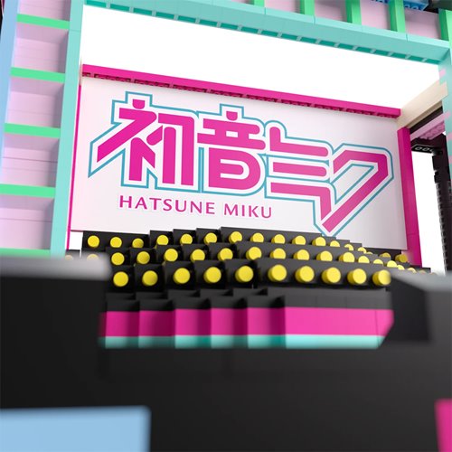 Vocaloid Hatsune Miku's Stage Miniature Brickset