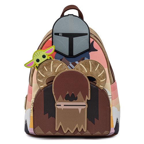 Star Wars Mandalorian Bantha Ride Mini-Backpack
