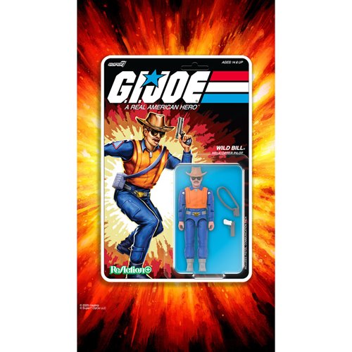 G.I. Joe Wild Bill (Cartoon) 3 3/4-Inch ReAction+ Figure