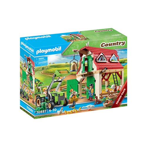Playmobil 70887 Farm with Small Animals Playset