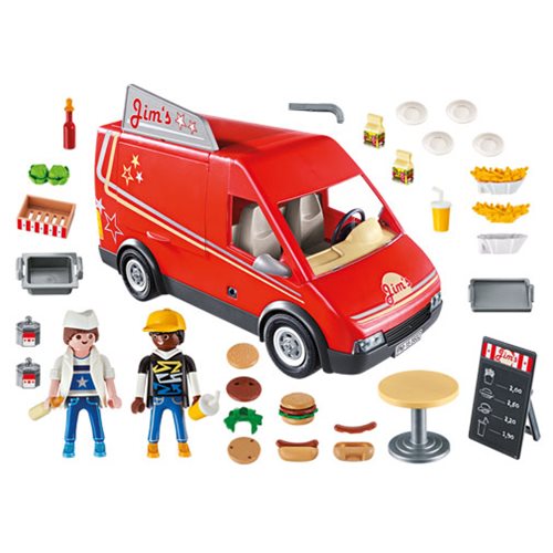 playmobil jim's food truck
