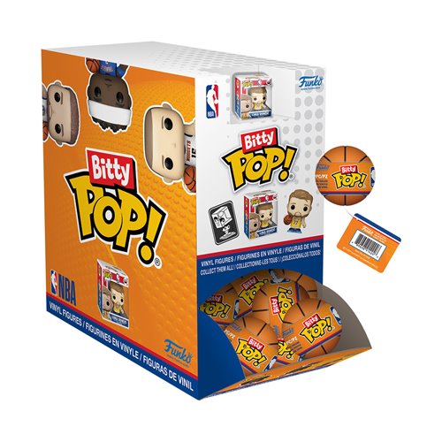 NBA Funko Bitty Pop! Mini-Figure Singles Display Case of 24